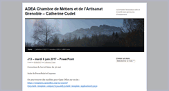 Desktop Screenshot of catherine.cudet.fr
